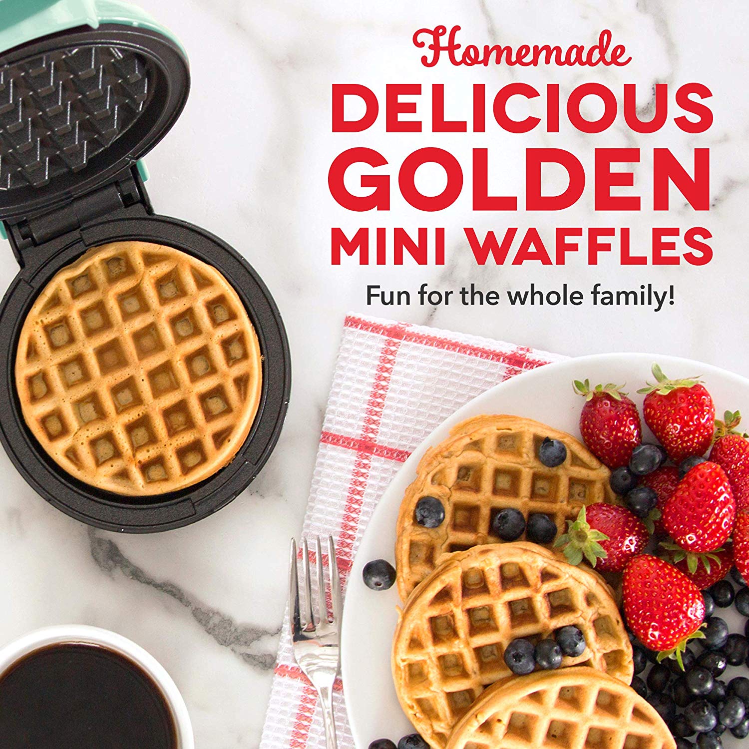 Dash Mini Maker: The Mini Waffle Maker Machine - Simple Made Recipes