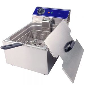 Home Electric Deep Fryer Stainless Steel Cooker 6 Litre